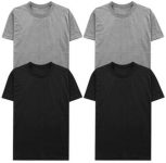 가오간지-무지-반팔-기본티-라운드