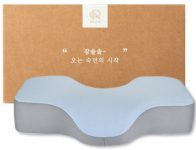 리빙제이-잠솔솔-메모리폼-기능성-경추베개-메쉬블루