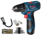 보쉬-충전-전동드릴-전동드라이버-GSR-120-LI(1B)홈키트-공구세트