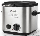 위즈웰-딥프라이어-미니-튀김기-실버